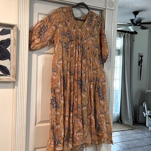 Bohemian floral dress